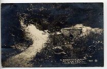 Postcard #91  A Romantic Spot on the Trail